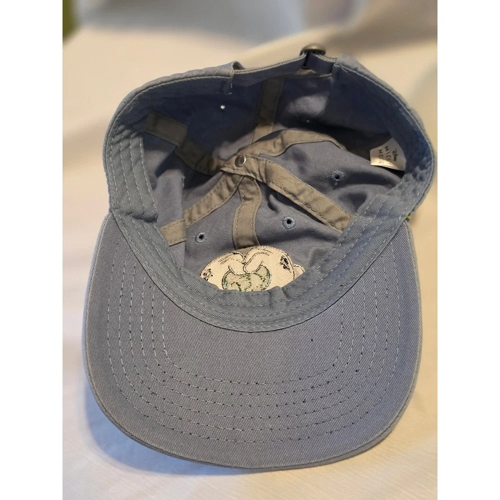 Disney Parks Mickey Mouse Earth Heart Hands Blue Kids Baseball‎ Hat Adjustable